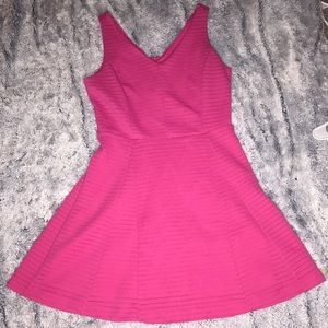 pink mini dress